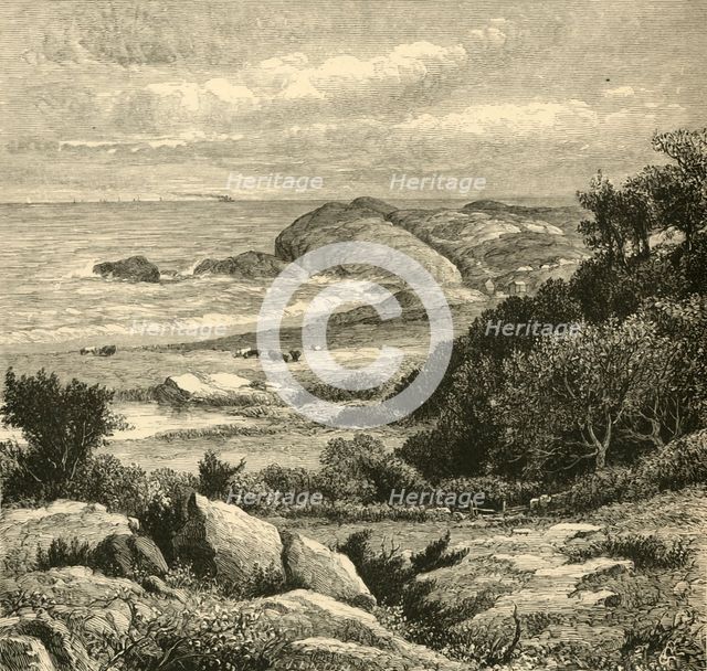 'Distant View of Purgatory', 1872. Creator: W. J. Linton.