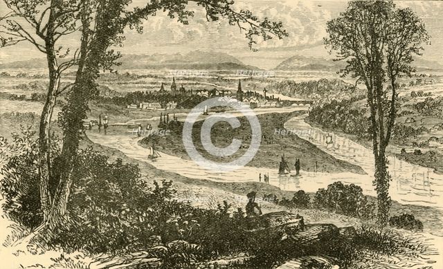 'Distant View of Perth', 1898. Creator: Unknown.