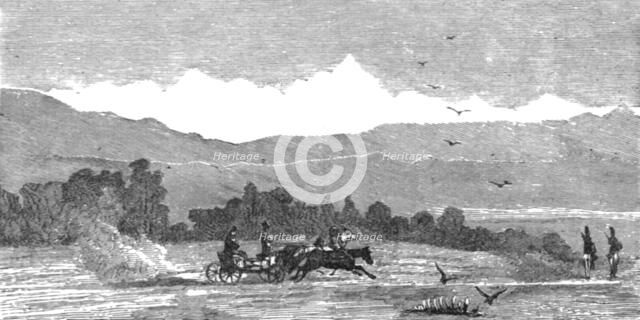 'Distant view of the Caucasus; The Caucasus', 1875. Creator: Unknown.