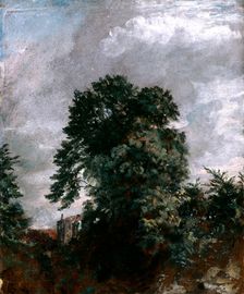 Distant View of the Grove, Hampstead, 1822. Creator: John Constable