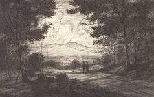 Distant Mountains (Small), 1920s. Creator: Bolton Coit Brown