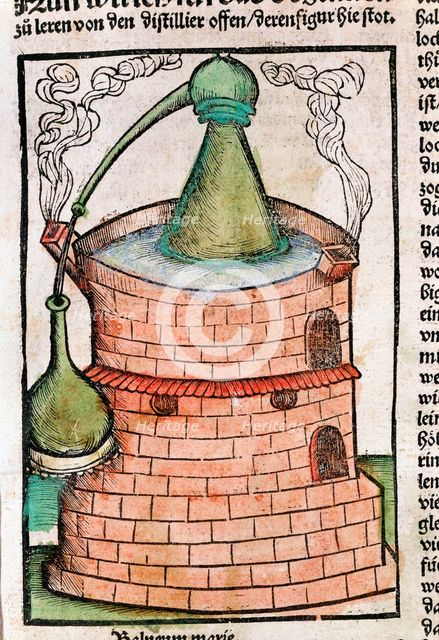 Distillation, 1500. Creator: Unknown.