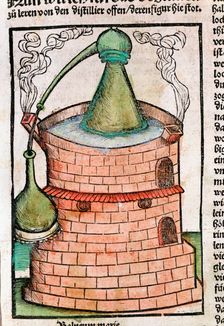 Distillation, 1500. Creator: Unknown