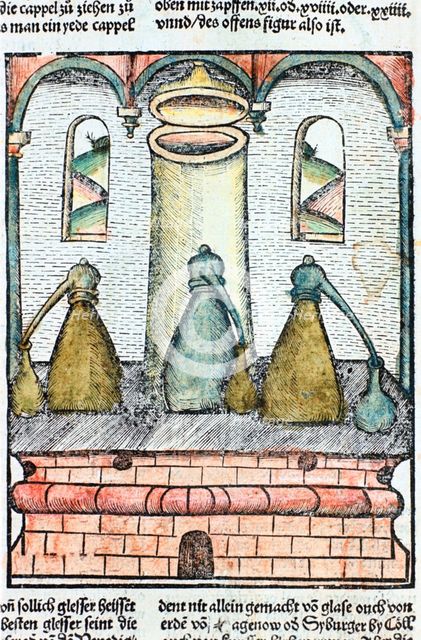 Distillation, 1500. Creator: Unknown.