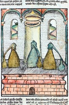 Distillation, 1500. Creator: Unknown