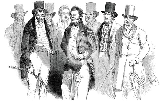 Distinguished Agriculturists, 1845. Creator: Unknown.
