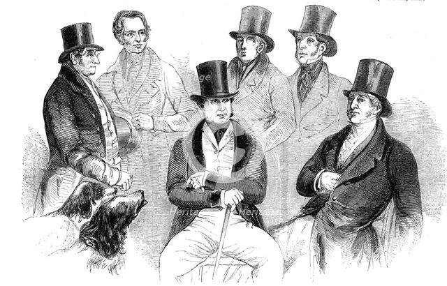 Distinguished Agriculturists, 1845. Creator: Unknown.