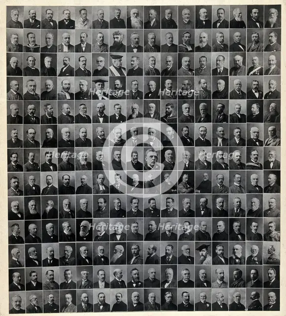 Distinguished men of Aberdeen (?), c1880s. Creator: Aboyne and Ballater Morgan.