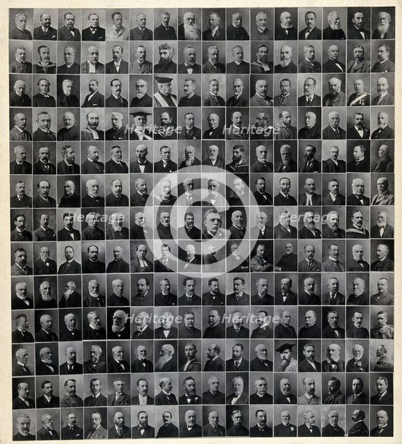 Distinguished men of Aberdeen (?), c1880s. Creator: Aboyne and Ballater Morgan.