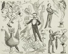 Distinguished People Interviewed by A. Sloper, 1889. Creator: Unknown