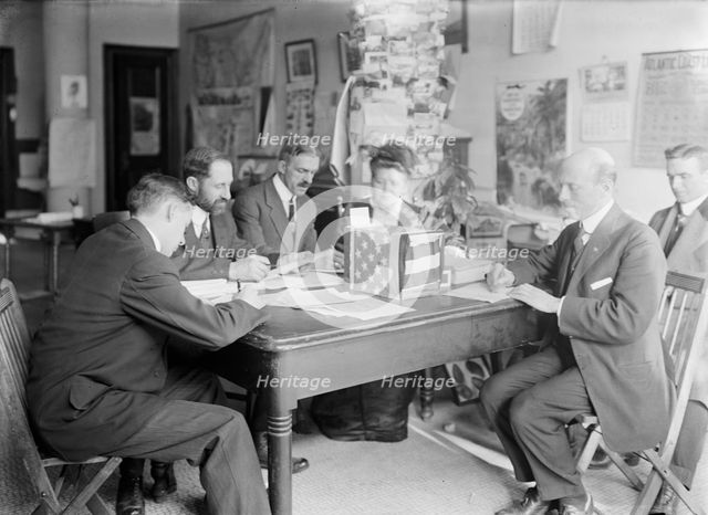 District of Columbia - Suffrage Voting For District, 1912. Creator: Harris & Ewing.