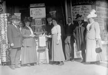 District of Columbia - Suffrage Voting For District, 1912. Creator: Harris & Ewing