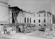 District of Columbia Supreme Court Being Remodeled, 1917. Creator: Harris & Ewing