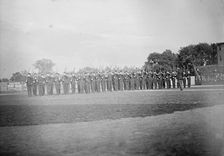 District of Columbia Public Schools, High School Cadets; Drilling, 1911. Creator: Harris & Ewing