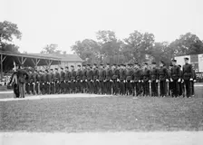 District of Columbia Public Schools, High School Cadets; Drilling, 1911. Creator: Harris & Ewing