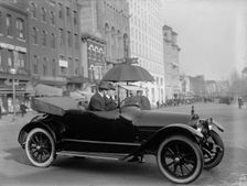 District of Columbia; Traffic - Stop And Go Signs, 1913. Creator: Harris & Ewing