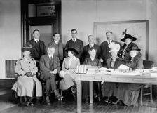 District Public Schools - Board of Directors, Wilson Normal School. Suzie Root Rhodes..., 1918. Creator: Harris & Ewing