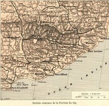 'Districts orientaux de la Province du Cap; Afrique Australe 1914. Creator: Unknown