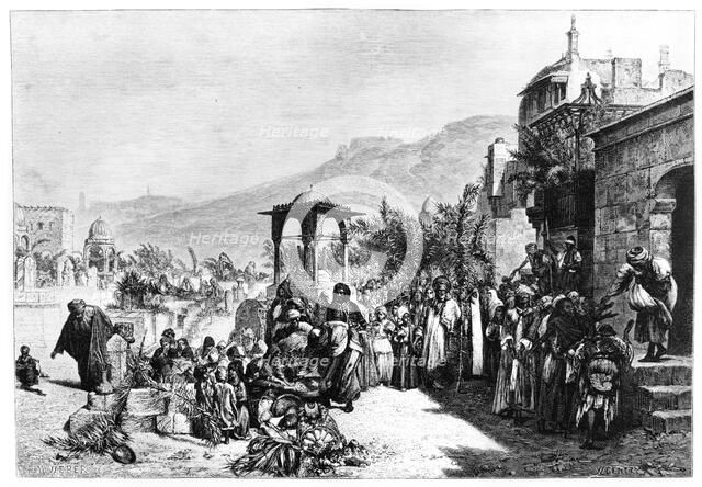 'Distribution of Dates in a Cemetery in Cairo', 1881. Artist: Wilhelm Gentz