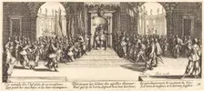 Distribution of Rewards, c. 1633. Creator: Jacques Callot