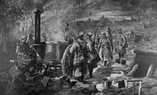 Distribution of Soup at the Front 1915