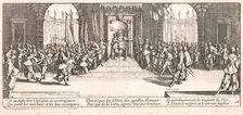 Distribution des recompenses (Distribution of Recompenses), 1633. Creator: Jacques Callot