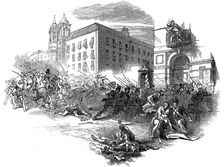 Disturbances in Madrid, Revolution in Spain, 1848