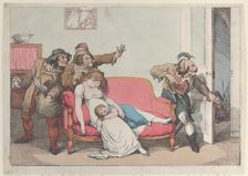 Disturbers of Domestic Happiness, ca. 1815., ca. 1815. Creator: Unknown
