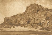 Djebel-Aboucir - Rive gauche de la Seconde Cataracte, March 25, 1850. Creator: Maxime du Camp