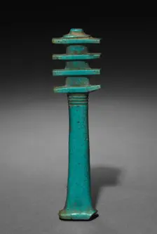 Djed-Pillar, 664-525 BC. Creator: Unknown