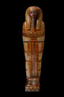 Djeddjehutefankh coffin, Third Intermediate Period (Egypt), c1070-715 BC