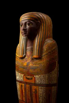 Djeddjehutefankh coffin, Third Intermediate Period (Egypt), c1070-715 BC