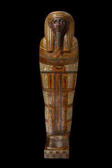 Djeddjehutefankh coffin, Third Intermediate Period (Egypt), c1070-715 BC