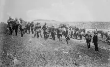 Djemal Pach [i.e., Pasha] with Trommer Pacha & staff, between 1914 and c1915. Creator: Bain News Service