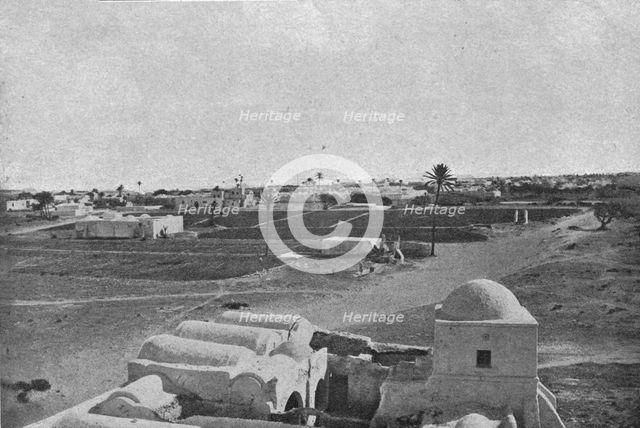 ''Djerba, Houmt Souk; Afrique du nord', 1914. Creator: Jules Gervais-Courtellemont.