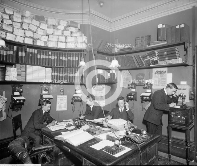 DL Grant's Offices, 1 Conduit Street, London, 1909. Artist: Bedford Lemere and Company
