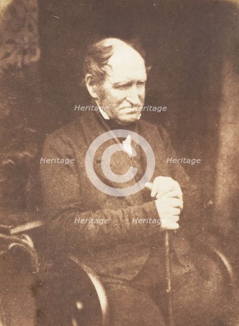 Dr. Cook, 1843-47. Creators: David Octavius Hill, Robert Adamson, Hill & Adamson.