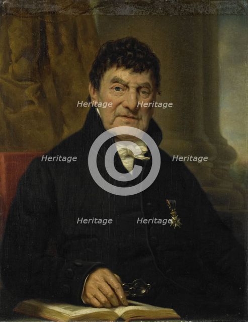Dr Cornelis Hendrik à Roy (1751-1833), Physician and Biographer, 1833. Creator: Jan Adam Kruseman.