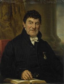Dr Cornelis Hendrik à Roy (1751-1833), Physician and Biographer, 1833. Creator: Jan Adam Kruseman