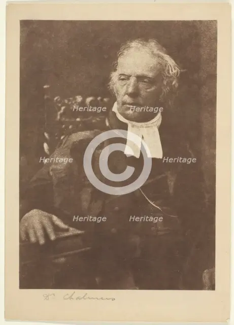 Dr. Chalmers, 1843/46, printed 1890/1900. Creators: David Octavius Hill, Robert Adamson, Hill & Adamson.