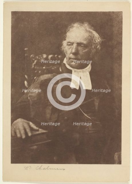 Dr. Chalmers, 1843/46, printed 1890/1900. Creators: David Octavius Hill, Robert Adamson, Hill & Adamson.