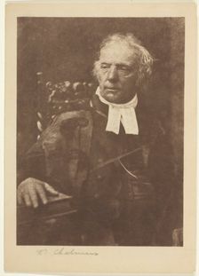 Dr. Chalmers, 1843/46, printed 1890/1900. Creators: David Octavius Hill, Robert Adamson, Hill & Adamson