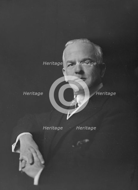 Dr. Christian Brinton, portrait photograph, 1919 Feb. 12. Creator: Arnold Genthe.