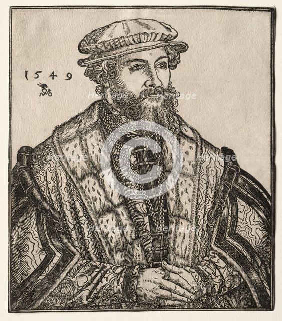 Dr. Christian Brück, 1549. Creator: Lucas Cranach (German, 1515-1586).