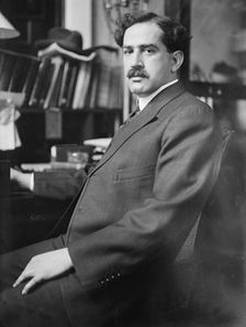 Dr. C.L. Alsberg, Chief, Bureau of Chemistry, 1912. Creator: Harris & Ewing