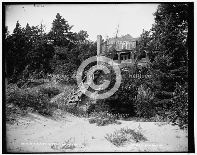 Dr. Cleland's cottage, Harbor Point, between 1890 and 1901. Creator: Unknown.