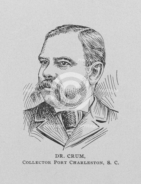 Dr. Crum; Collector Port Charleston, S.C., 1903. Creator: Unknown.