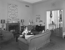 Dr. and Mrs. Leon Levy, residence at 1409 S. Ocean Blvd., Palm Beach, 1959. Creator: Gottscho-Schleisner, Inc