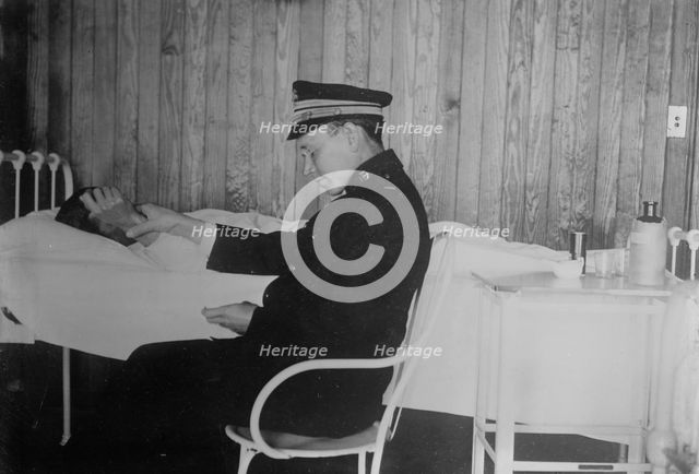 Dr. Alvin Sweeney, Galveston quarantine, between c1915 and c1920. Creator: Bain News Service.