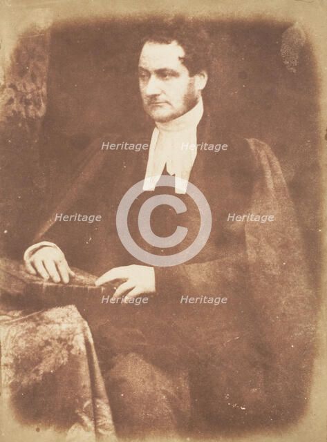 Dr. Arnold, 1843-47. Creators: David Octavius Hill, Robert Adamson, Hill & Adamson.